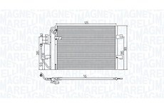 Kondenzátor, klimatizace MAGNETI MARELLI 350203785000