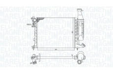 Chladič, chlazení motoru MAGNETI MARELLI 350213186300