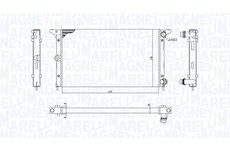 Chladič, chlazení motoru MAGNETI MARELLI 350213194900