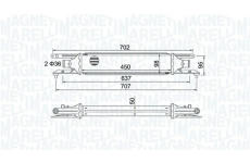 Chladič plniaceho vzduchu MAGNETI MARELLI 351319204090