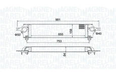 chladič turba MAGNETI MARELLI 351319204390