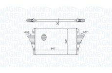 Chladič turba MAGNETI MARELLI 351319204650