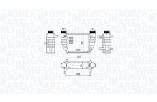 chladič turba MAGNETI MARELLI 351319204850