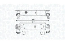 Chladič plniaceho vzduchu MAGNETI MARELLI 351319205460