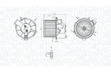 Vnútorný ventilátor MAGNETI MARELLI 069412200010