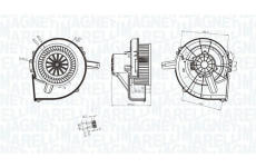 vnitřní ventilátor MAGNETI MARELLI 069412211010