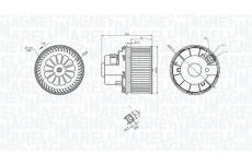 vnitřní ventilátor MAGNETI MARELLI 069412235010