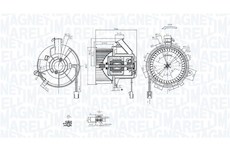 vnitřní ventilátor MAGNETI MARELLI 069412290010