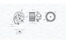 Vnútorný ventilátor MAGNETI MARELLI 069412298010