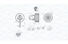 vnitřní ventilátor MAGNETI MARELLI 069412344010