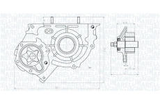 Olejové čerpadlo MAGNETI MARELLI 351516000003