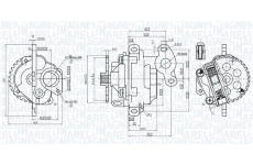 Olejové čerpadlo MAGNETI MARELLI OP0011