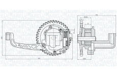 Olejové čerpadlo MAGNETI MARELLI OP0015