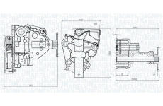 Olejové čerpadlo MAGNETI MARELLI 351516000020