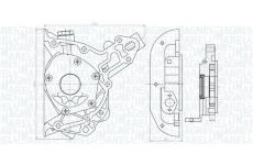 Olejové čerpadlo MAGNETI MARELLI 351516000025