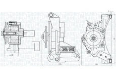 Olejové čerpadlo MAGNETI MARELLI 351516000029