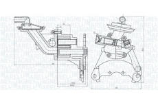 Olejové čerpadlo MAGNETI MARELLI 351516000035