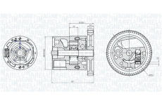Olejové čerpadlo MAGNETI MARELLI OP0038