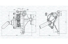 Olejové čerpadlo MAGNETI MARELLI 351516000041