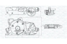 Olejové čerpadlo MAGNETI MARELLI 351516000045