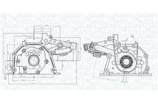 Olejové čerpadlo MAGNETI MARELLI OP0046