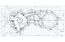 Olejové čerpadlo MAGNETI MARELLI 351516000050