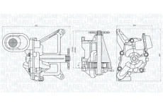 Olejové čerpadlo MAGNETI MARELLI 351516000051