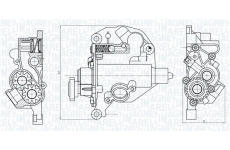 Olejové čerpadlo MAGNETI MARELLI 351516000054