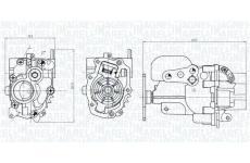 Olejové čerpadlo MAGNETI MARELLI 351516000055