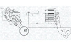 Olejové čerpadlo MAGNETI MARELLI OP0057