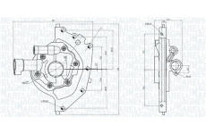 Olejové čerpadlo MAGNETI MARELLI 351516000060