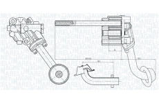 Olejové čerpadlo MAGNETI MARELLI 351516000065