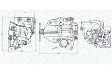 Olejové čerpadlo MAGNETI MARELLI 351516000066