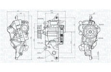 Olejové čerpadlo MAGNETI MARELLI 351516000073