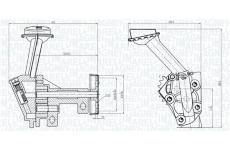 Olejové čerpadlo MAGNETI MARELLI 351516000074
