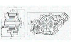 Olejové čerpadlo MAGNETI MARELLI 351516000082