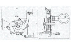 Olejové čerpadlo MAGNETI MARELLI 351516000087