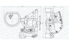 Olejové čerpadlo MAGNETI MARELLI 351516000094