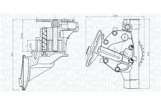Olejové čerpadlo MAGNETI MARELLI 351516000101