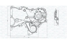 Olejové čerpadlo MAGNETI MARELLI 351516000104
