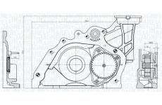 Olejové čerpadlo MAGNETI MARELLI 351516000124
