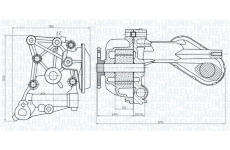 Olejové čerpadlo MAGNETI MARELLI 351516000125