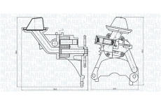 Olejové čerpadlo MAGNETI MARELLI 351516000130