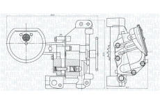 Olejové čerpadlo MAGNETI MARELLI 351516000148