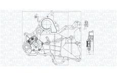 Olejové čerpadlo MAGNETI MARELLI 351516000155