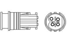 Lambda sonda MAGNETI MARELLI 466016355025