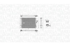 Kondenzátor, klimatizace MAGNETI MARELLI 350203778000