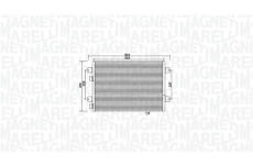 Kondenzátor, klimatizace MAGNETI MARELLI 350203931000
