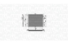 Kondenzátor, klimatizace MAGNETI MARELLI 350203983000
