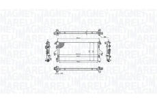 Chladič motora MAGNETI MARELLI 350213215400